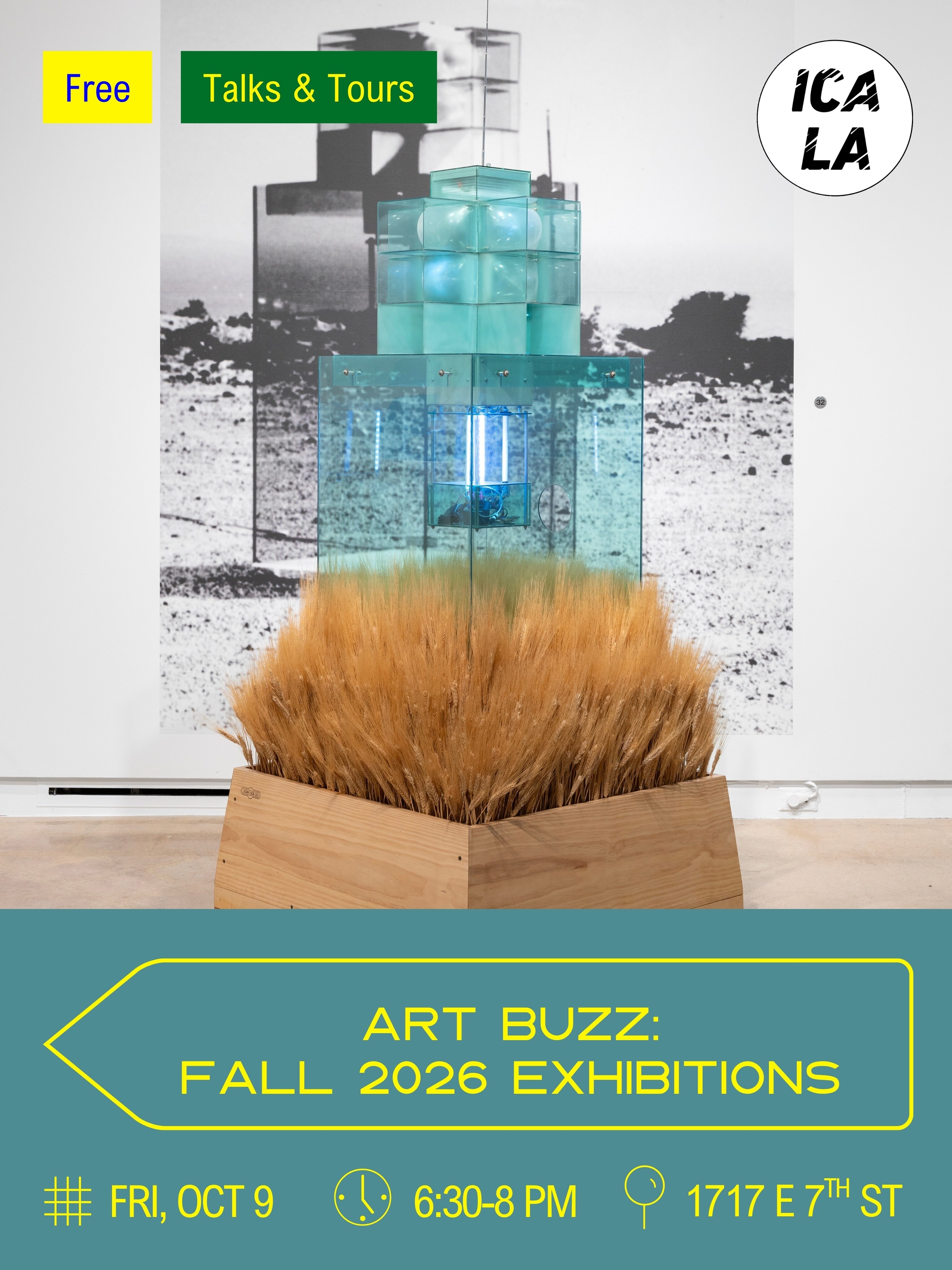 Art Buzz Fall 2026 Exhibitions flyer