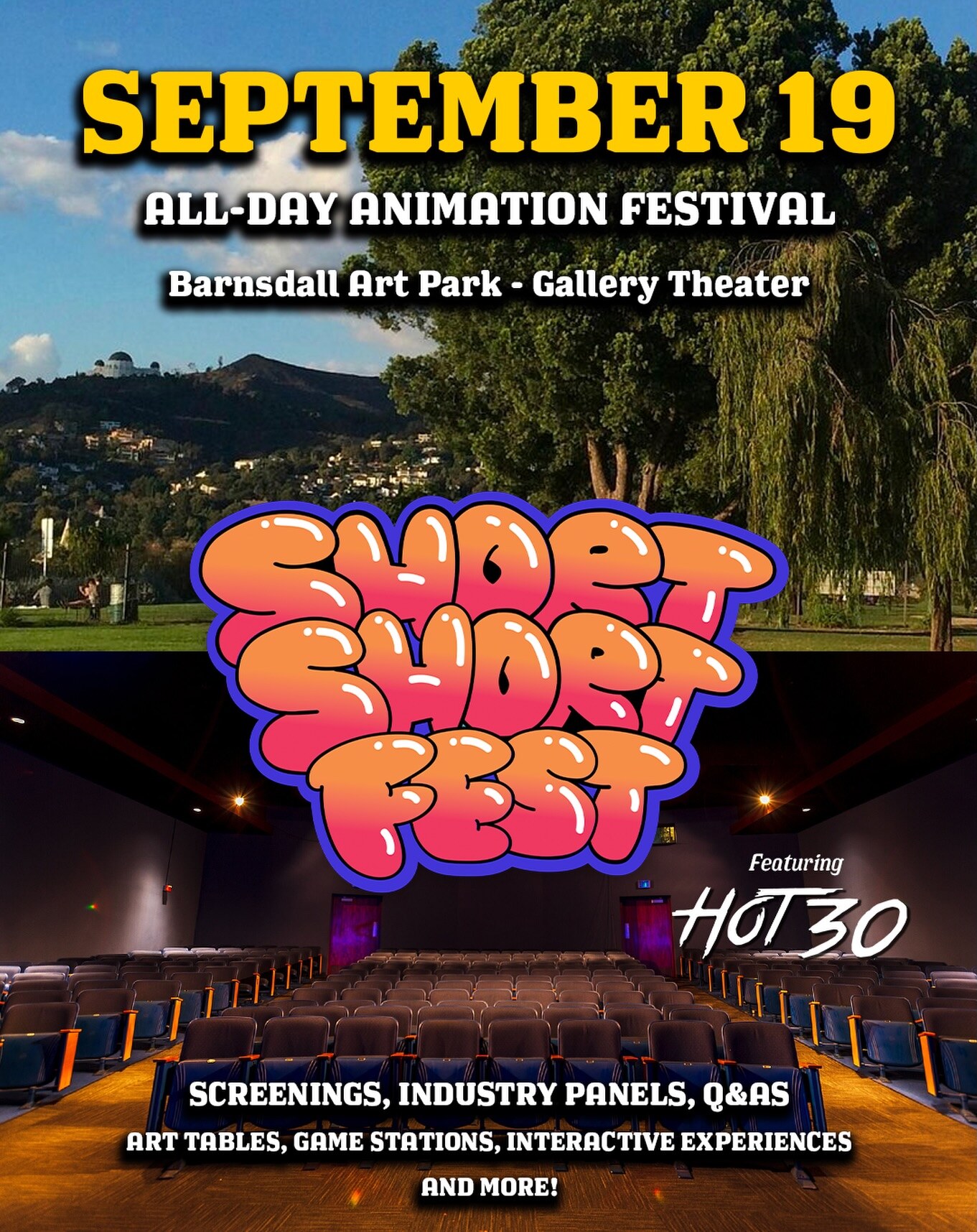 Short Short Fest 2026 Los Angeles festival poster