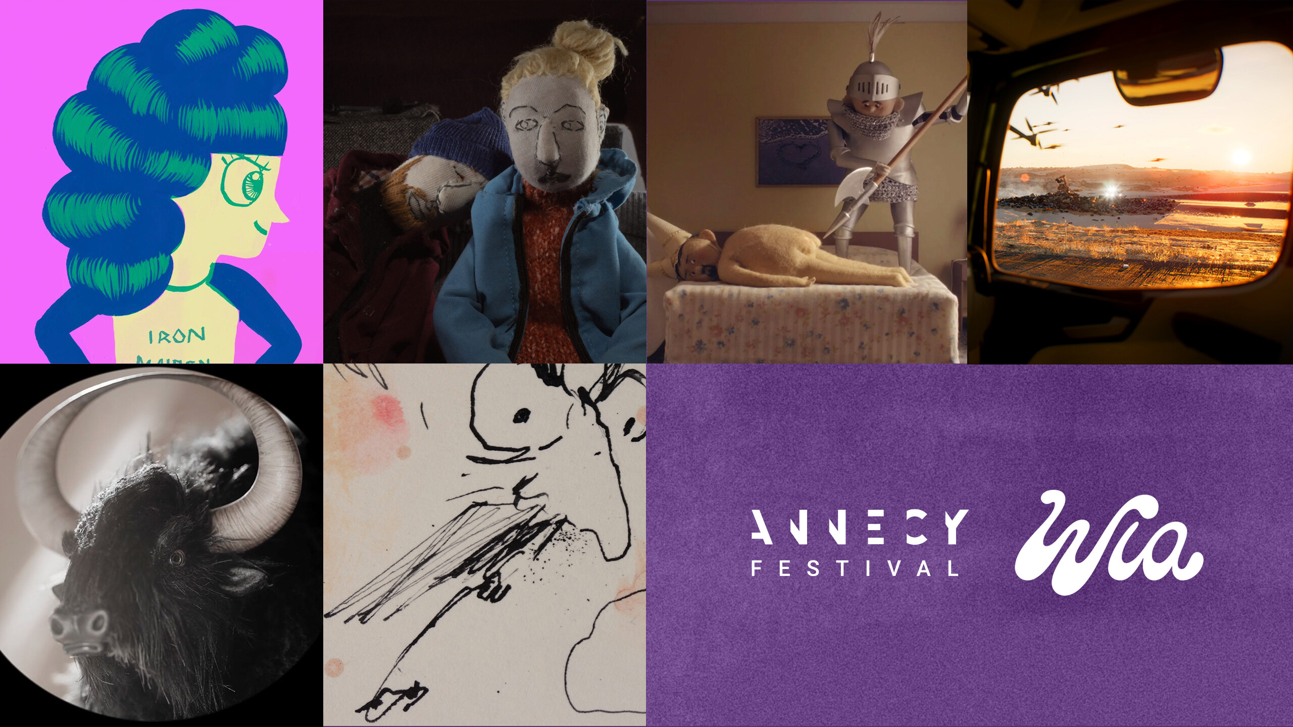 Best of Annecy, in partnership with WIA – Screening program artwork for Animation Is Film 2026 at TCL 6.