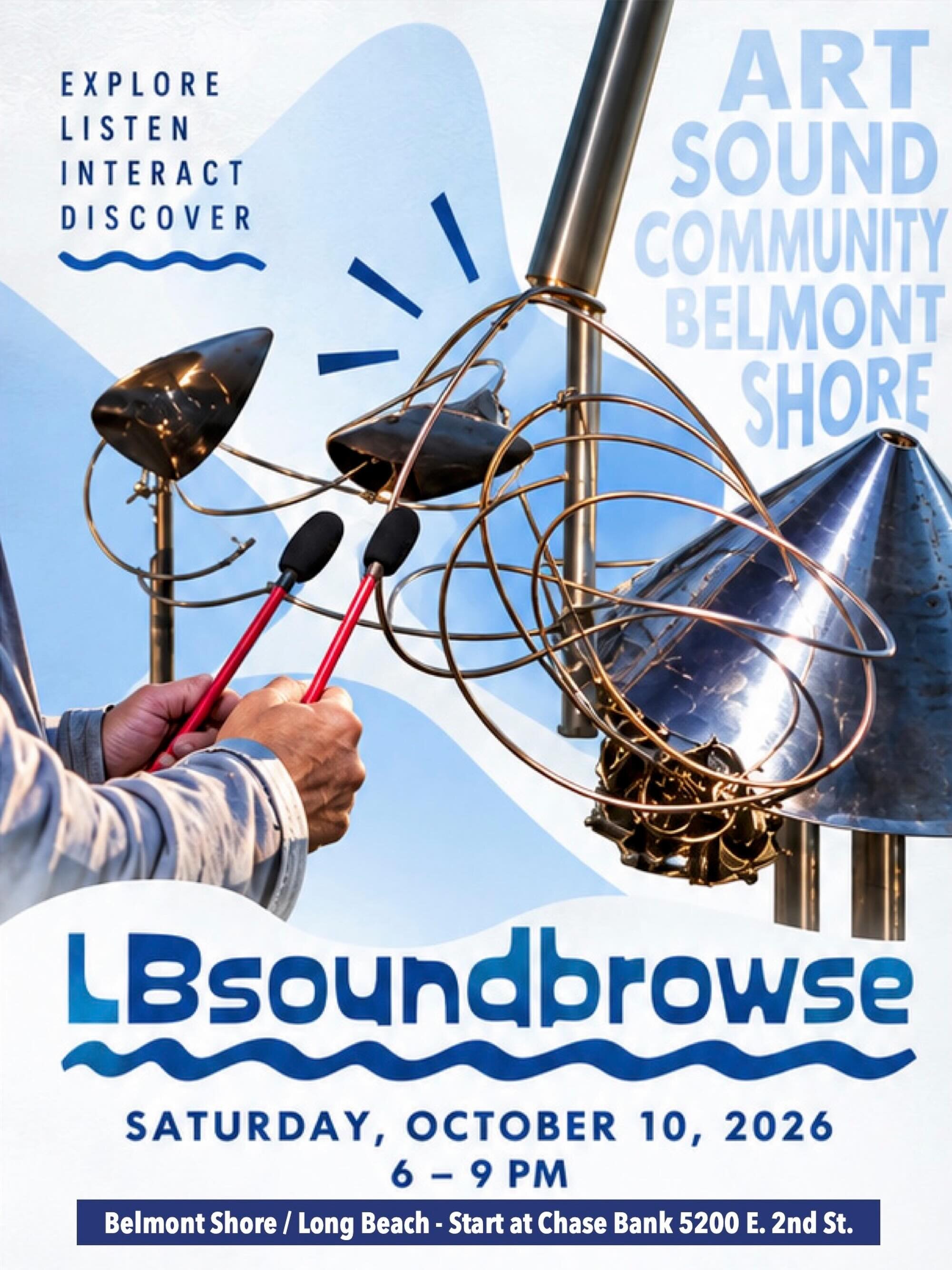 LBsoundbrowse sound art walk flyer