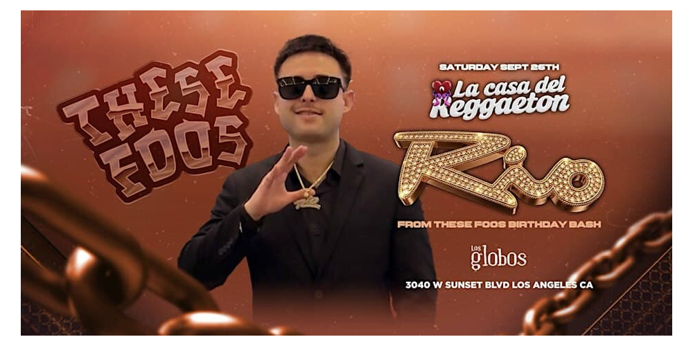 Big Rivvs birthday bash at La Casa del Reggaeton on September 26