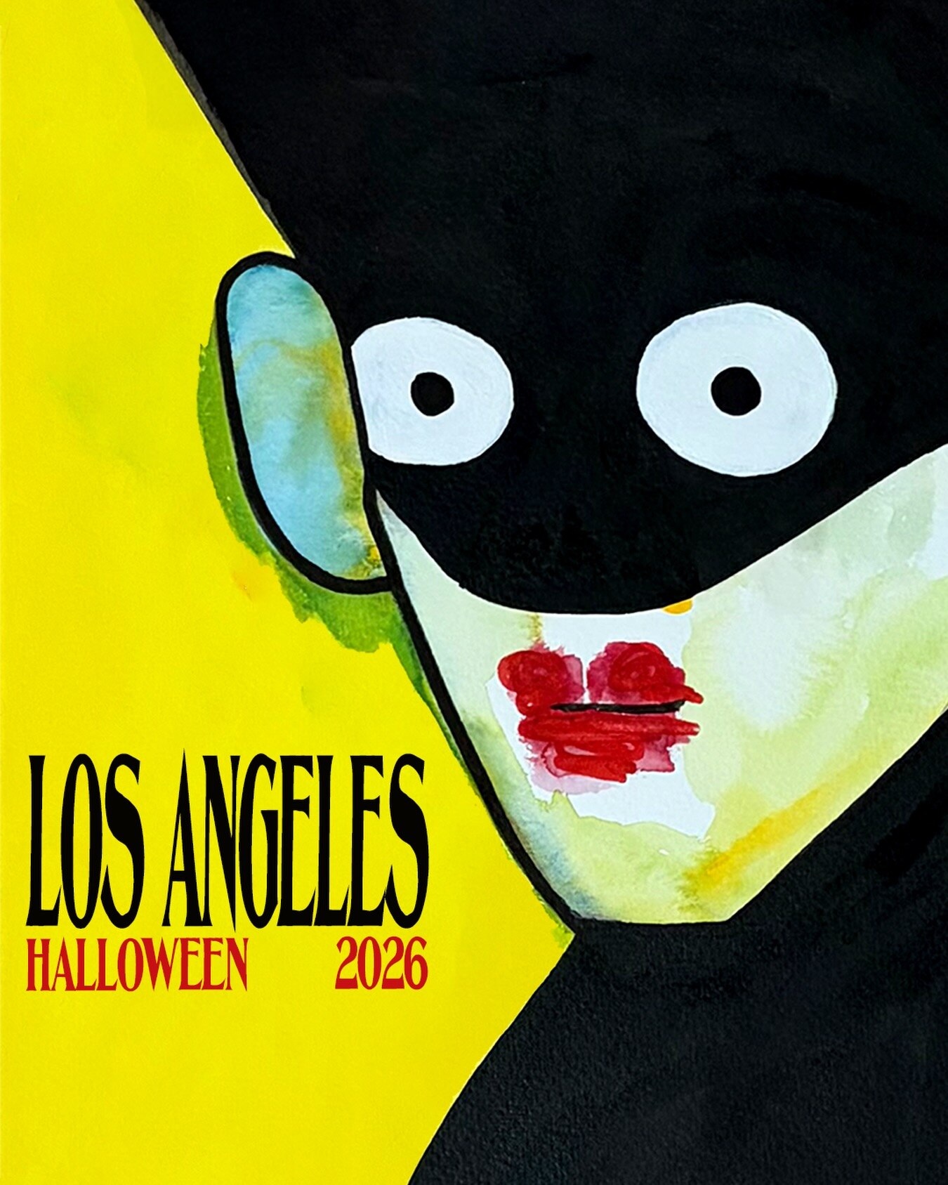 Mellow Circus Los Angeles Halloween 2026 flyer