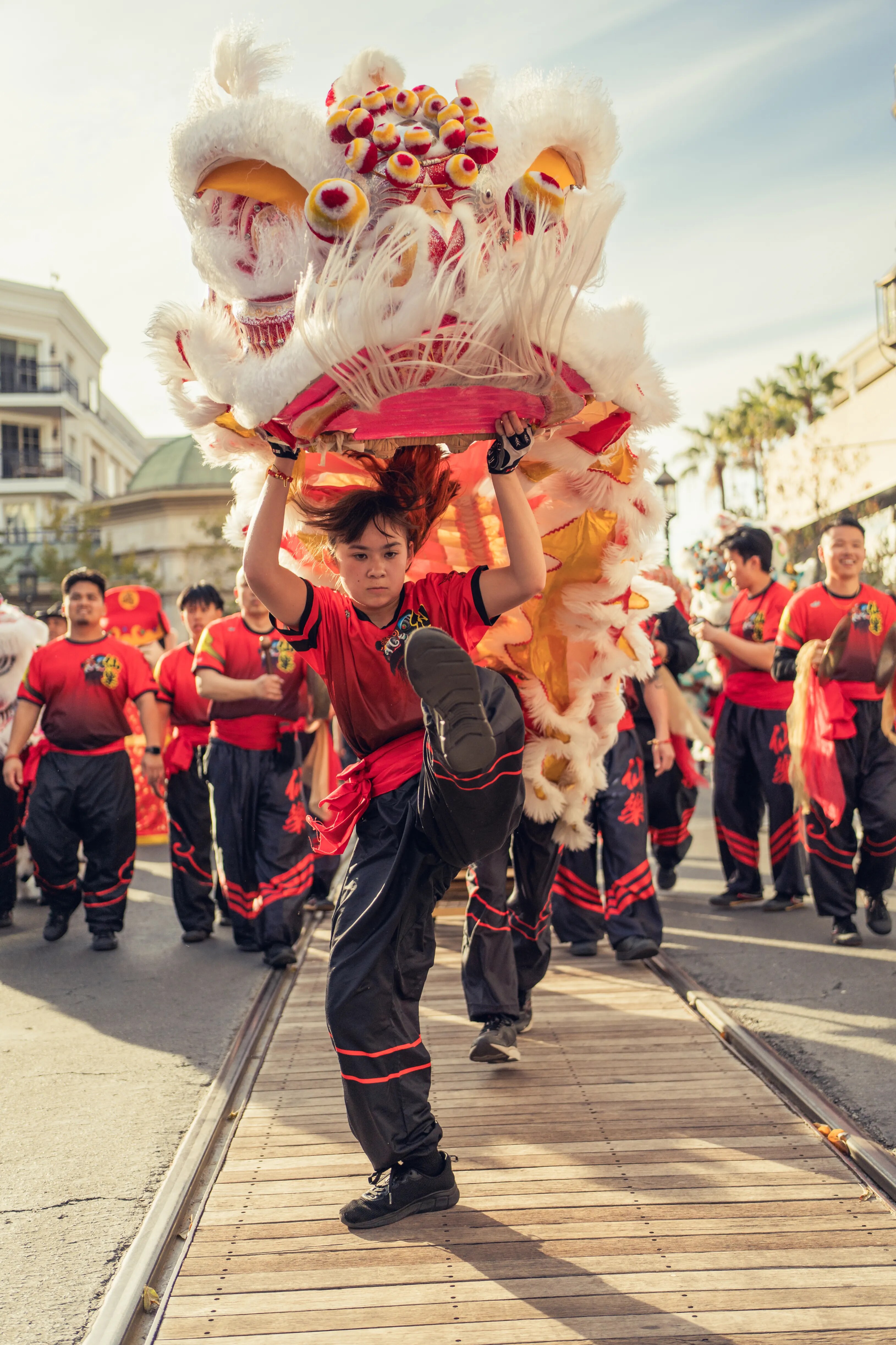 Lion Dance for the Mid-Autumn Festival — image published by LACMA