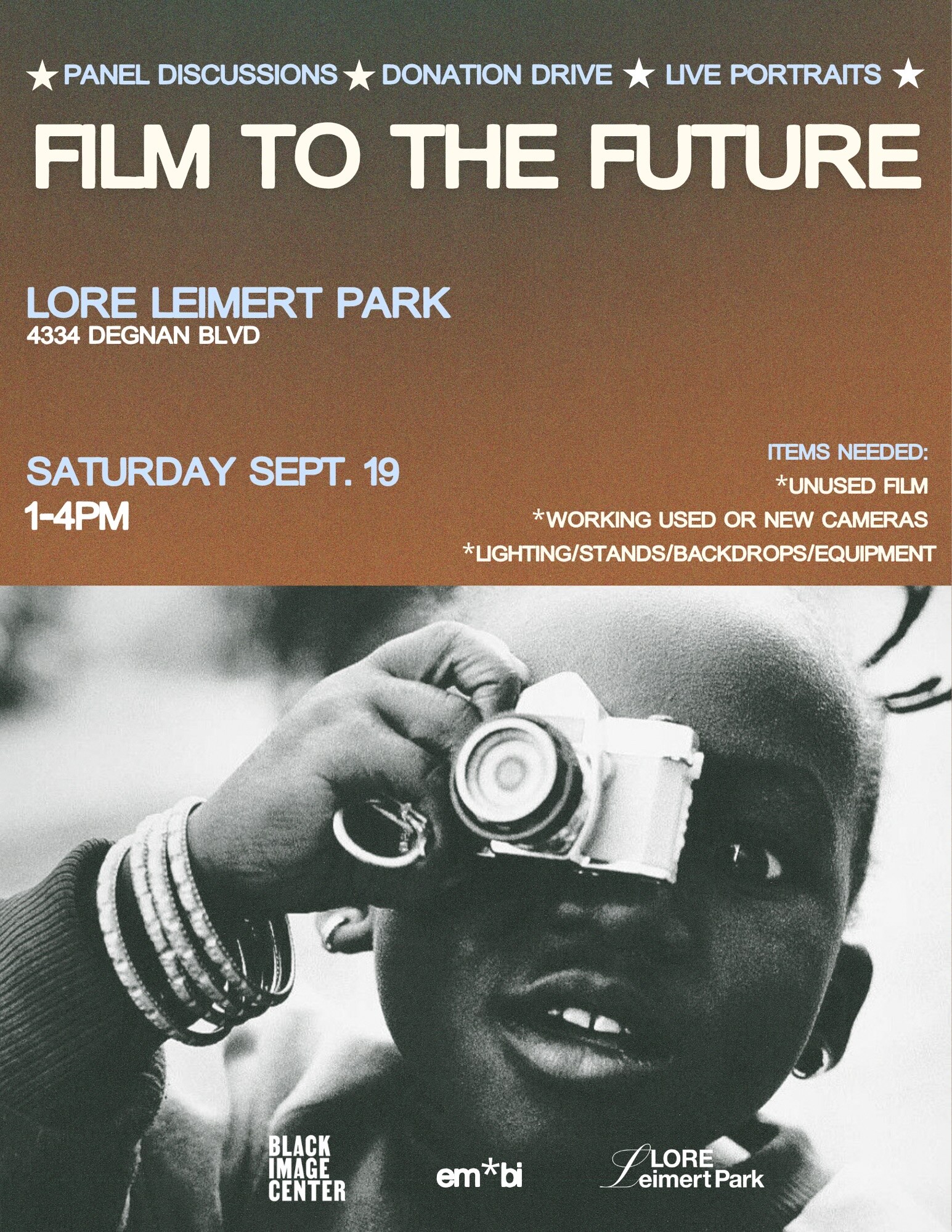 Film To The Future flyer for September 19 at Lore
