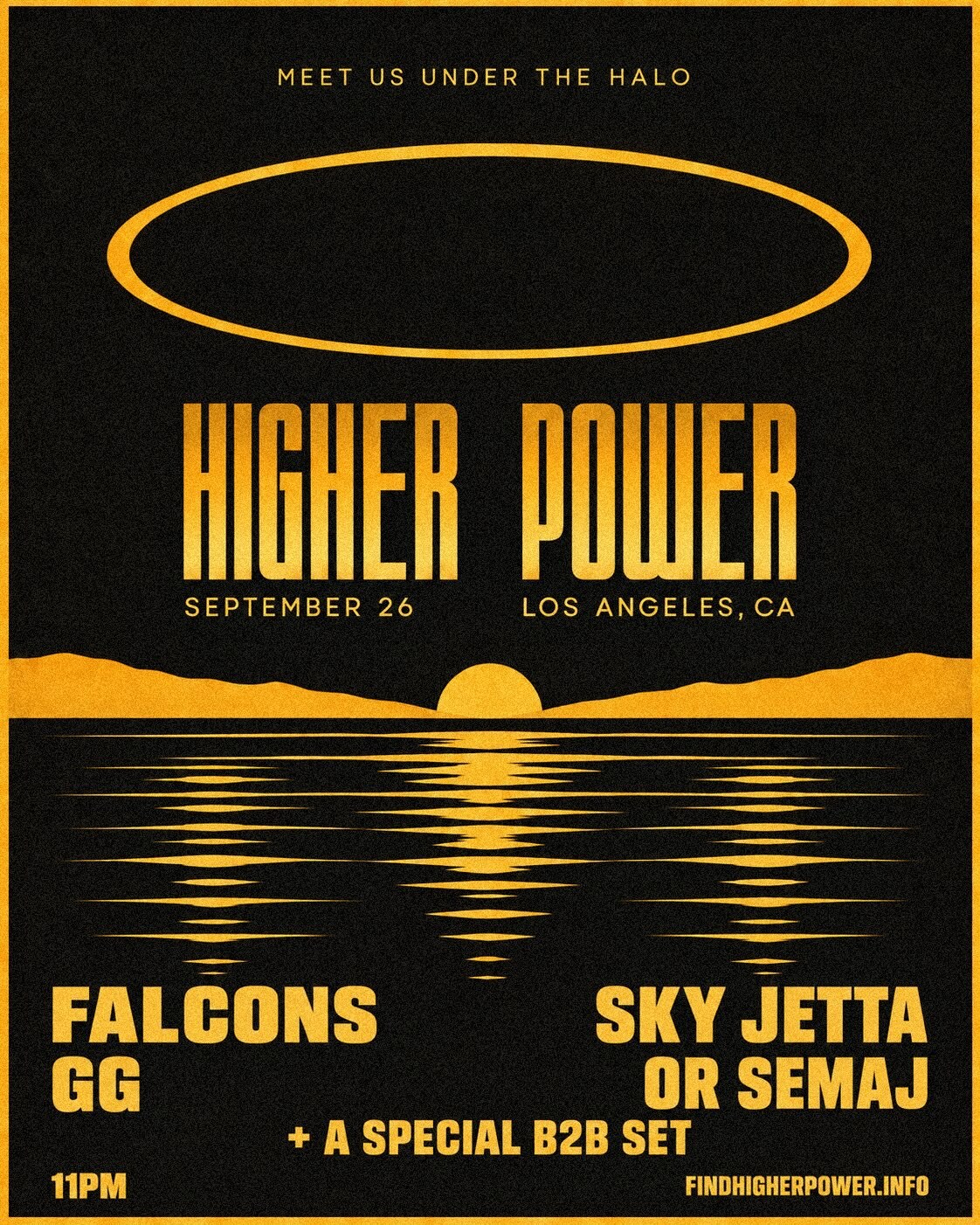 Vibraza Fest lineup flyer featuring 3BallMTY and Falcons b2b Joaqu.n
