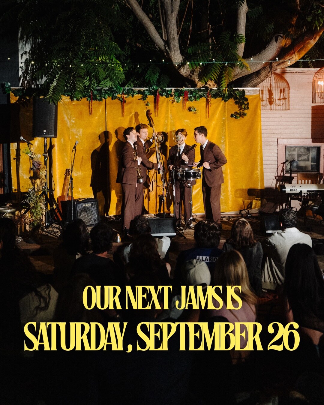 Silverlake Jams five-year anniversary flyer for September 26