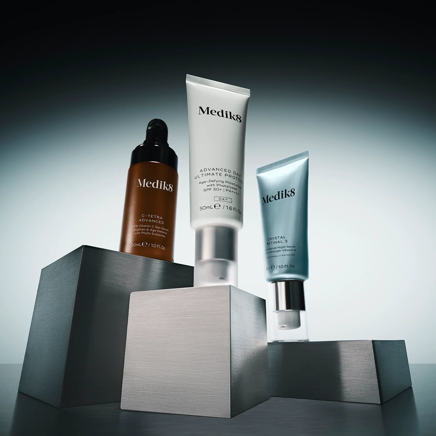 Medik8 skincare product image from the official Century City pop-up listing.