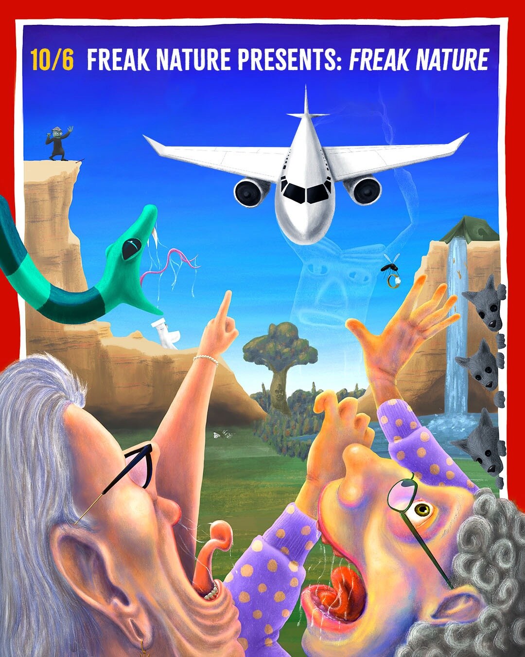 Freak Nature Presents Freak Nature flyer for October 6 at USC