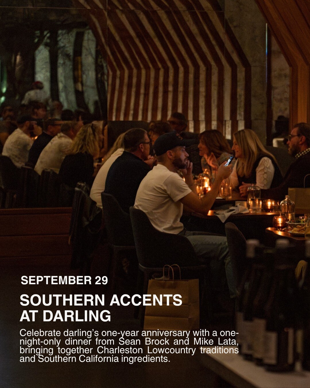Southern Accents at Darling dinner announcement