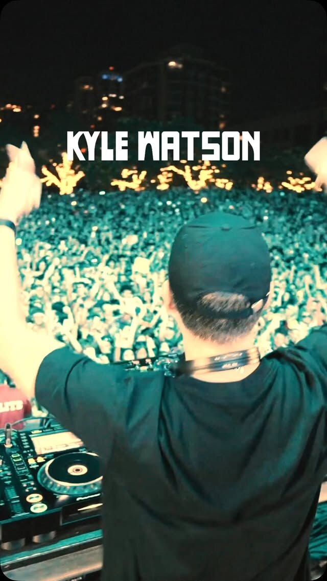 Kyle Watson event artwork for his October 9 360-degree set at Exchange LA