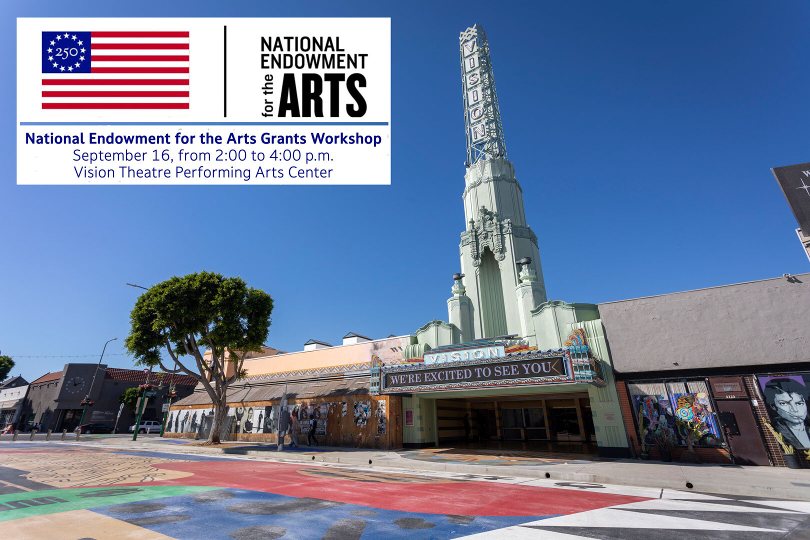 National Endowment for the Arts grants workshop announcement