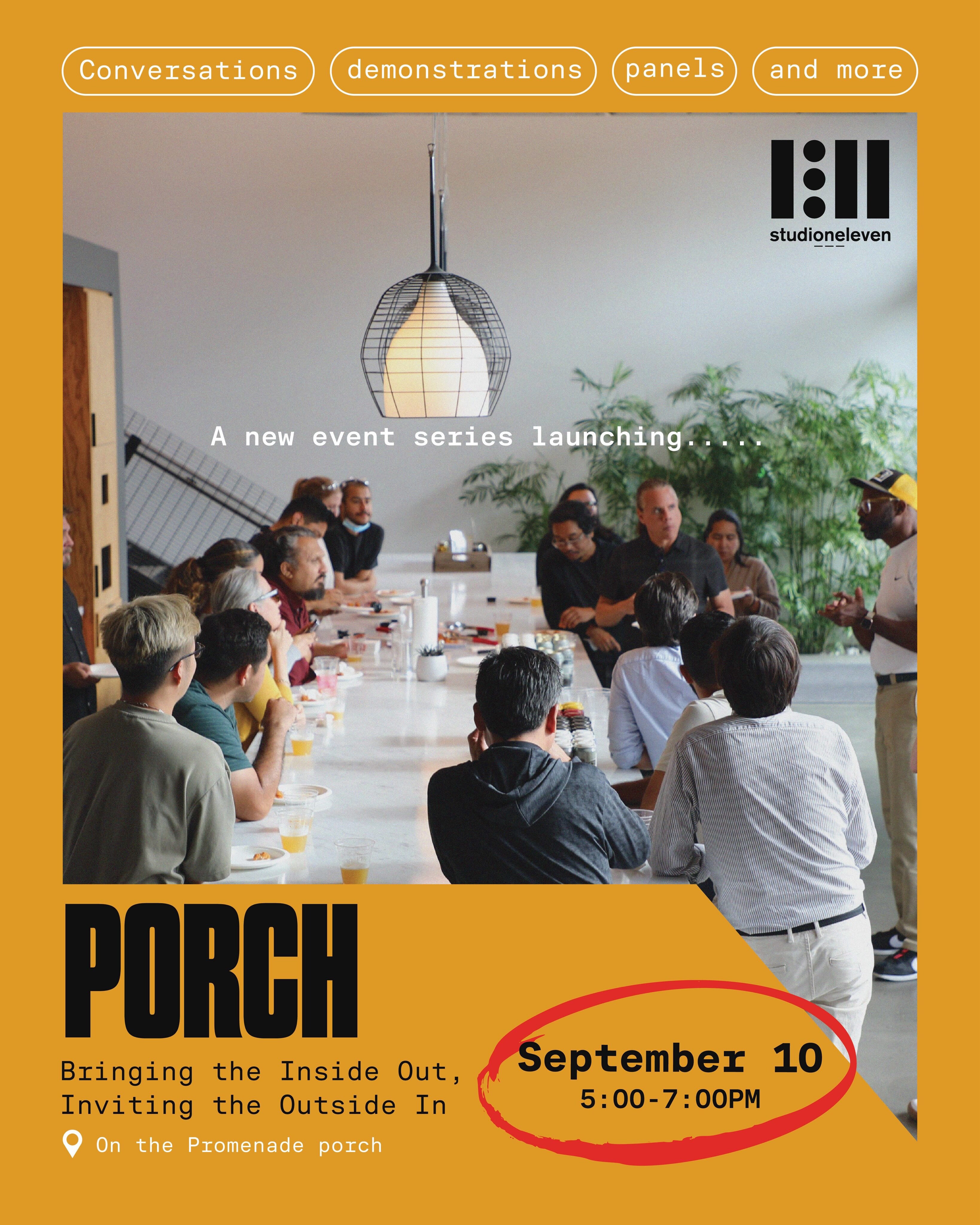 Porch What Are Our Plants Telling Us workshop flyer