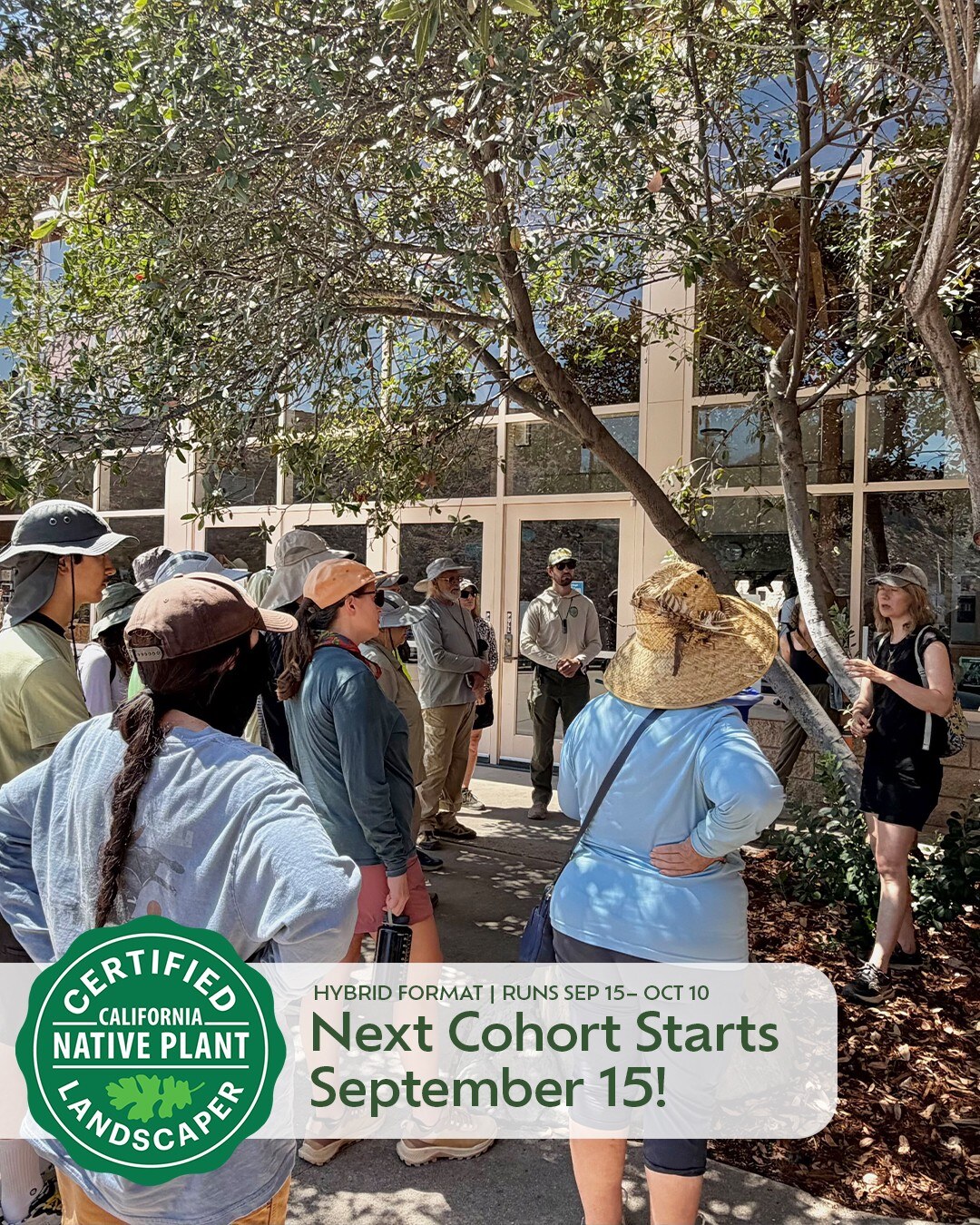 California Native Plant Landscaper Certification cohort announcement