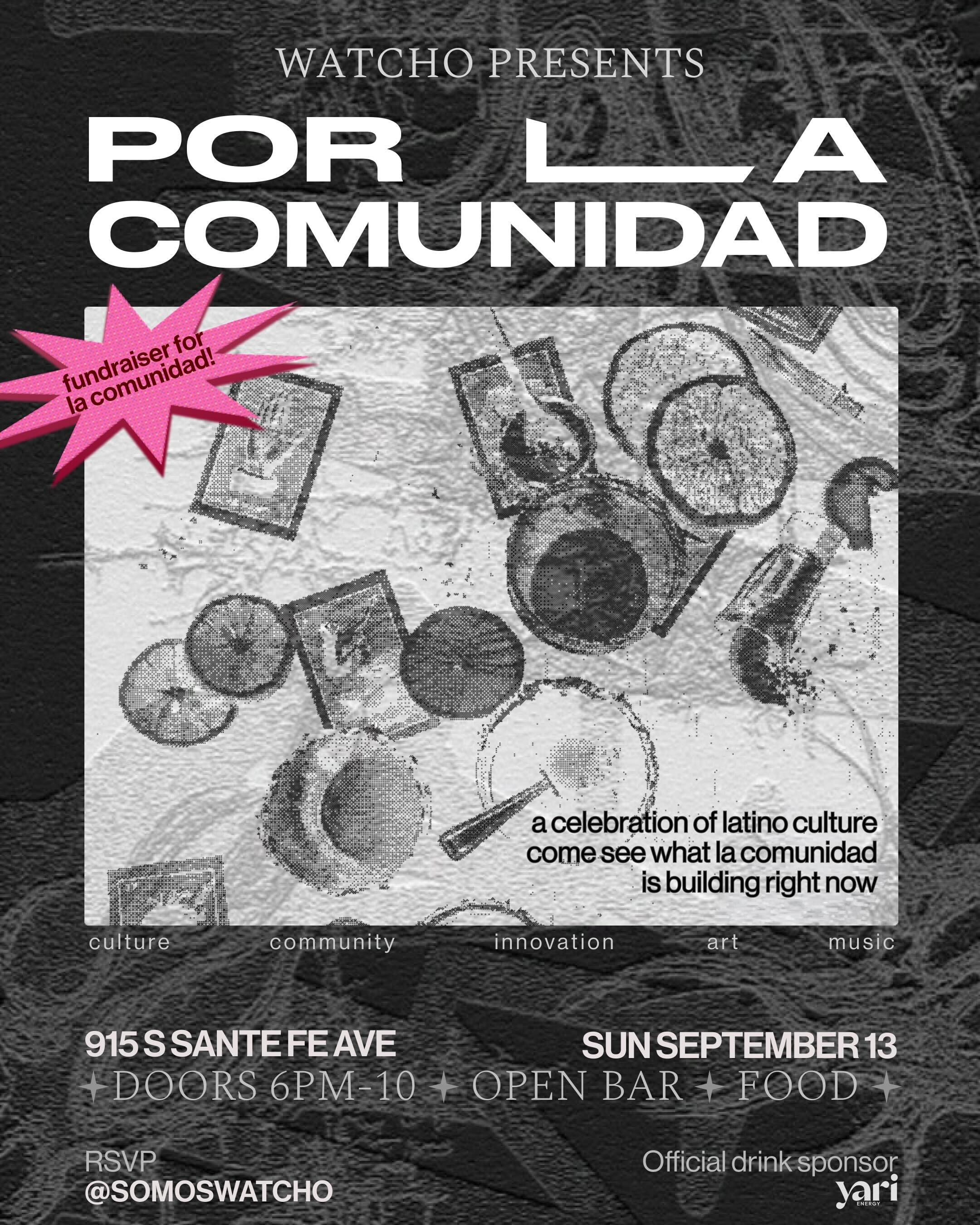 POR LA COMUNIDAD source image.
