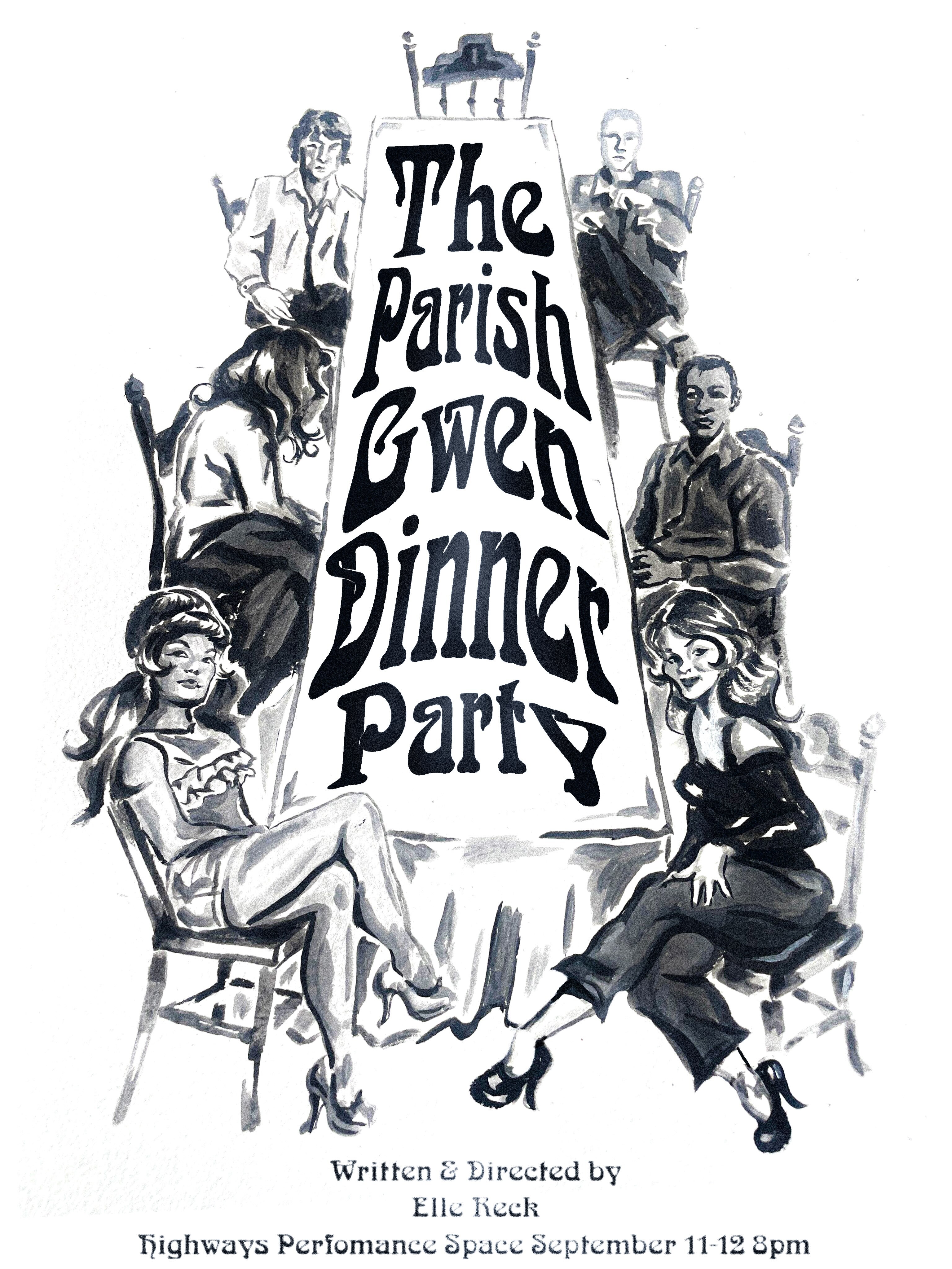 The Parish Gwen Dinner Party theatre poster