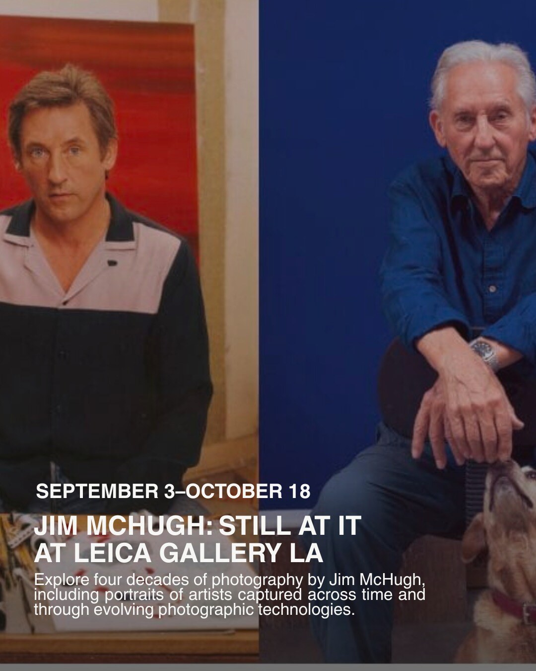 Jim McHugh Still At It exhibition announcement