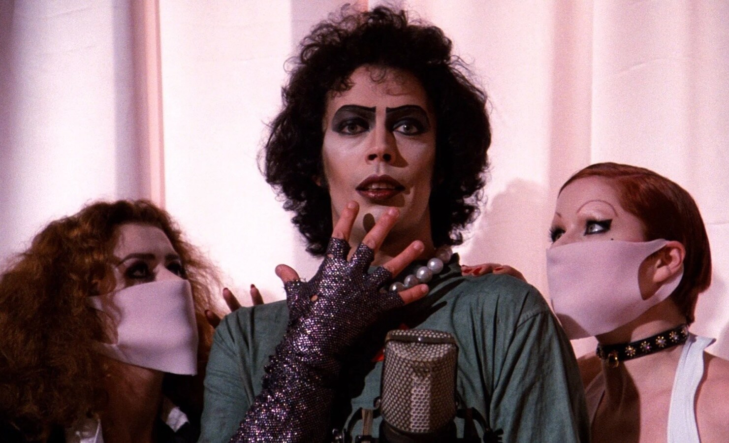 The Rocky Horror Picture Show still featuring Tim Curry for the October 9 Vidiots screening.