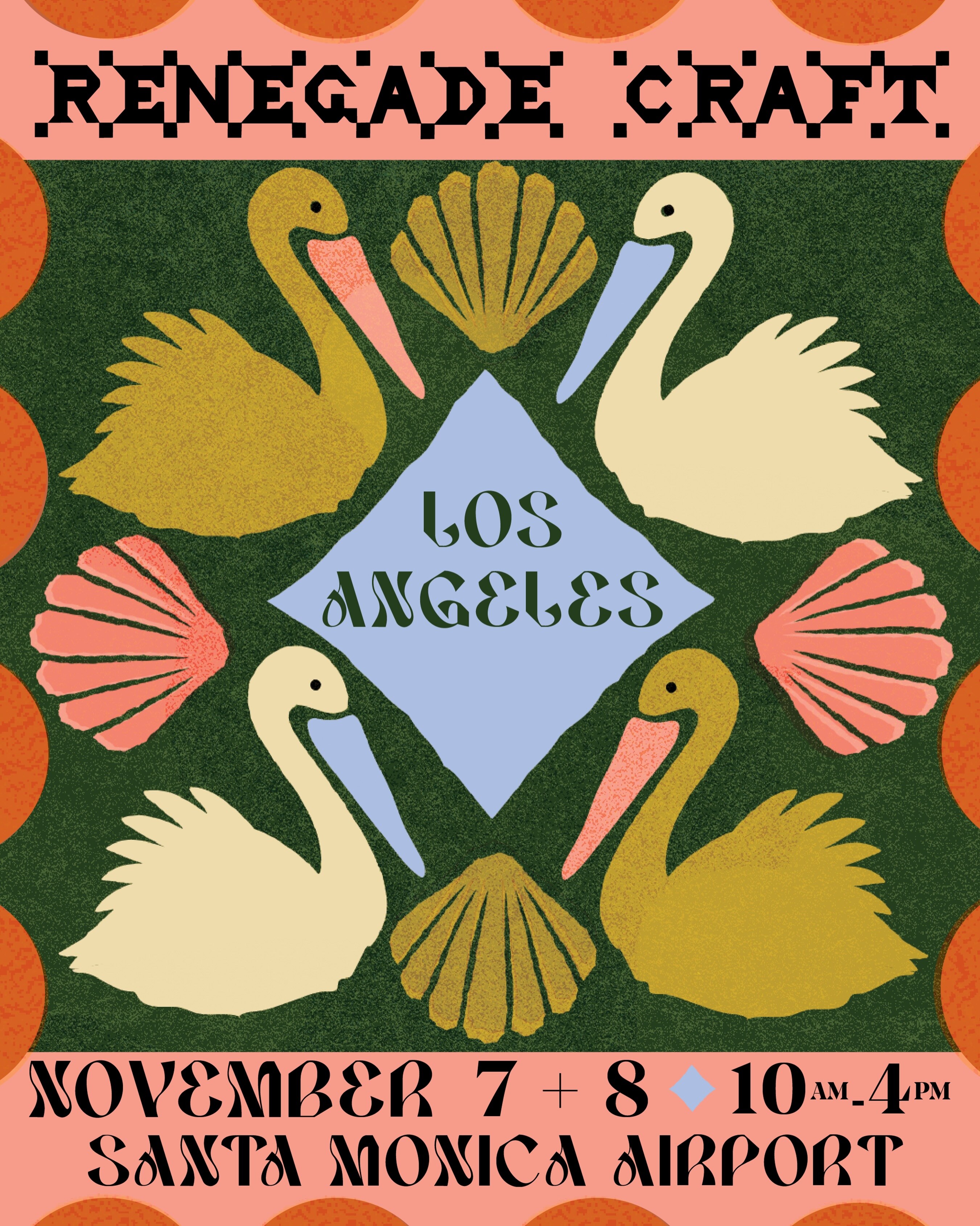 Renegade Craft Fair Los Angeles winter 2026 flyer