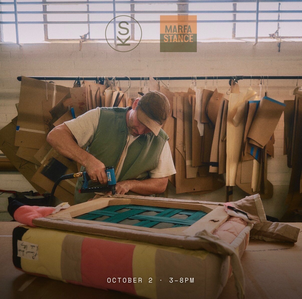 Stephen Kenn x Marfa Stance event flyer
