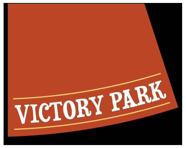 Official Victory Park artwork from Pasadena Certified Farmers Market