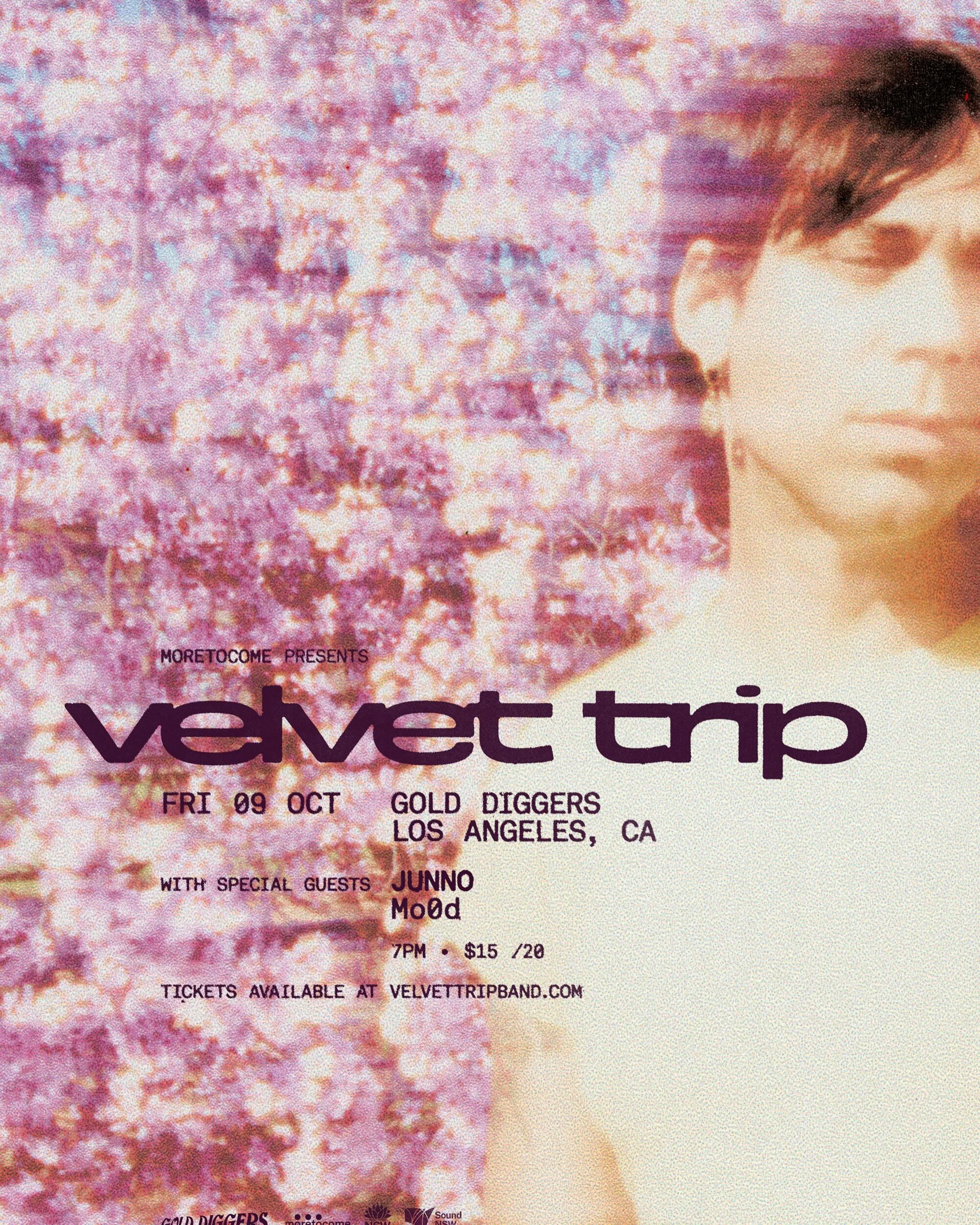 Velvet Trip with Junno and Mo0d at Gold-Diggers flyer