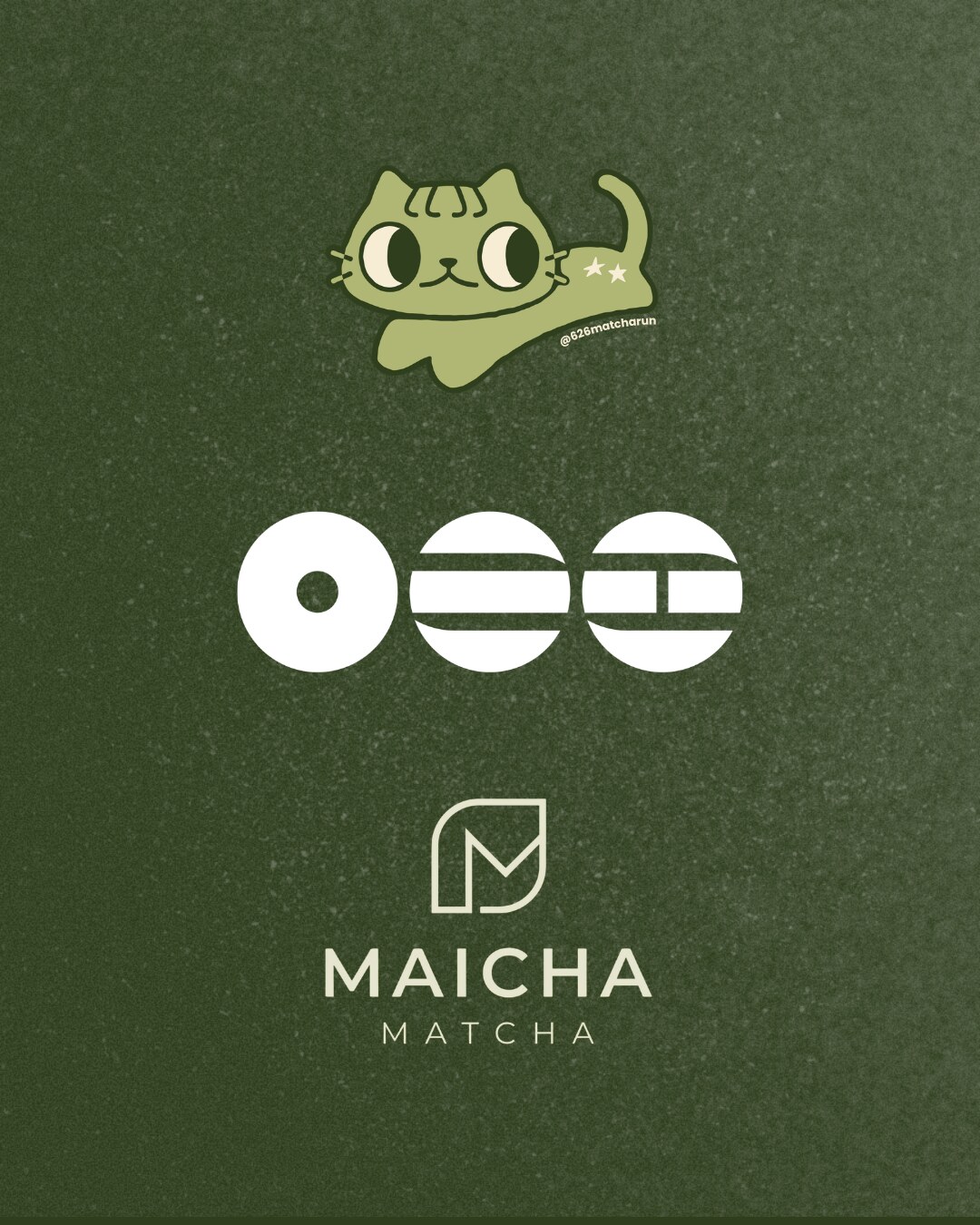 626 Matcha Run and Maicha Matcha collaboration artwork for the BTS Run Edition