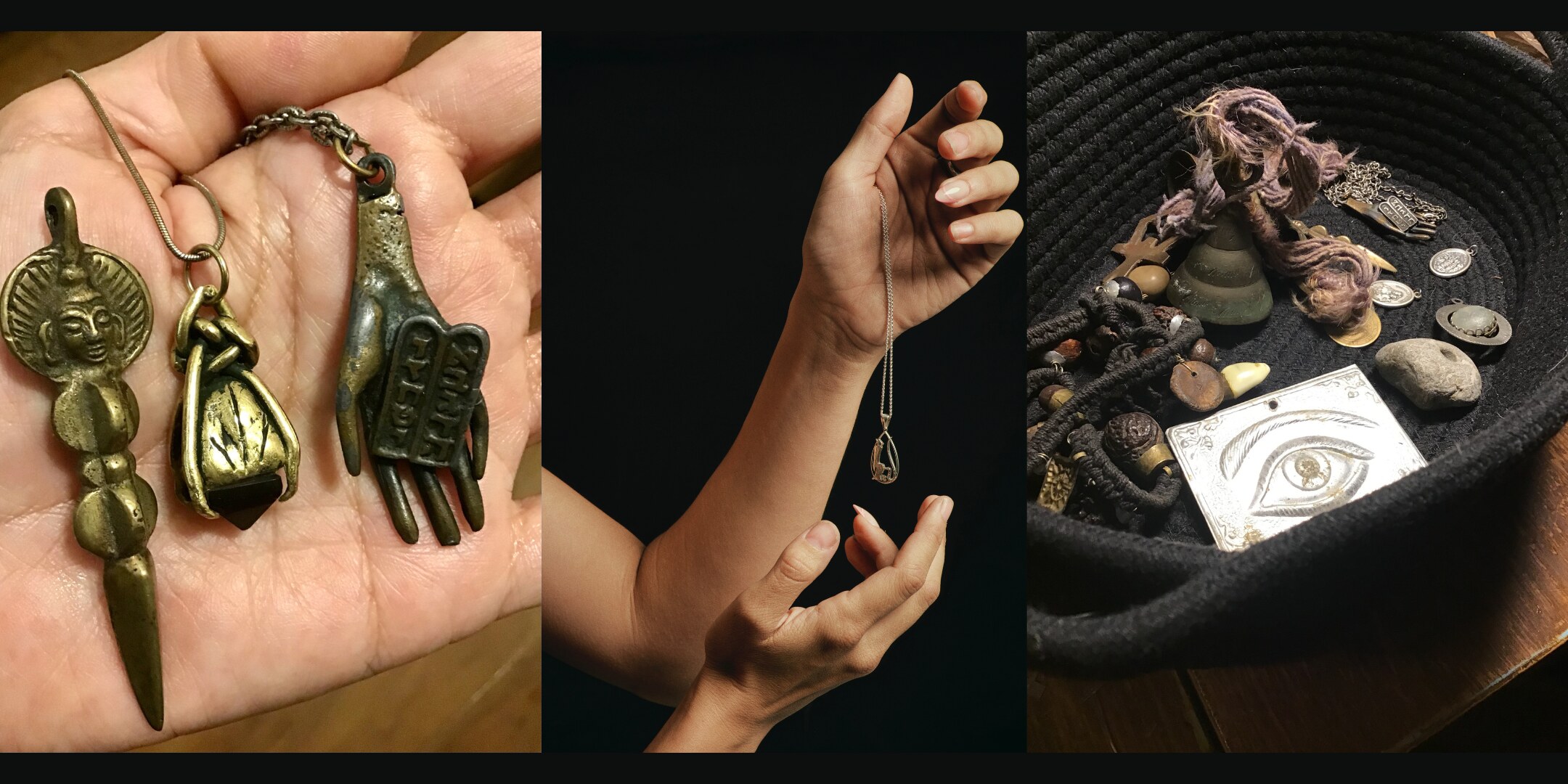 Black Willow Jewelry bronze talisman workshop artwork