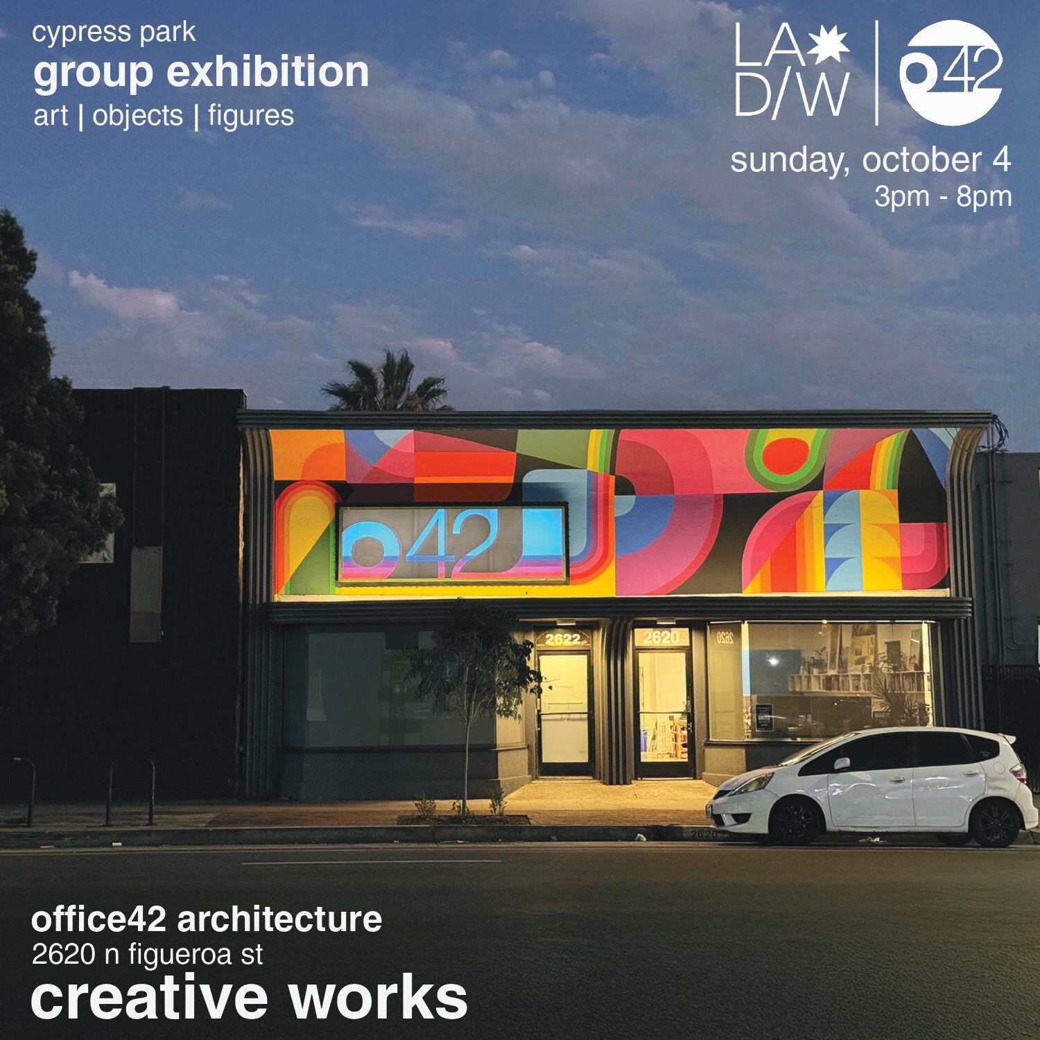 office42 architecture event flyer