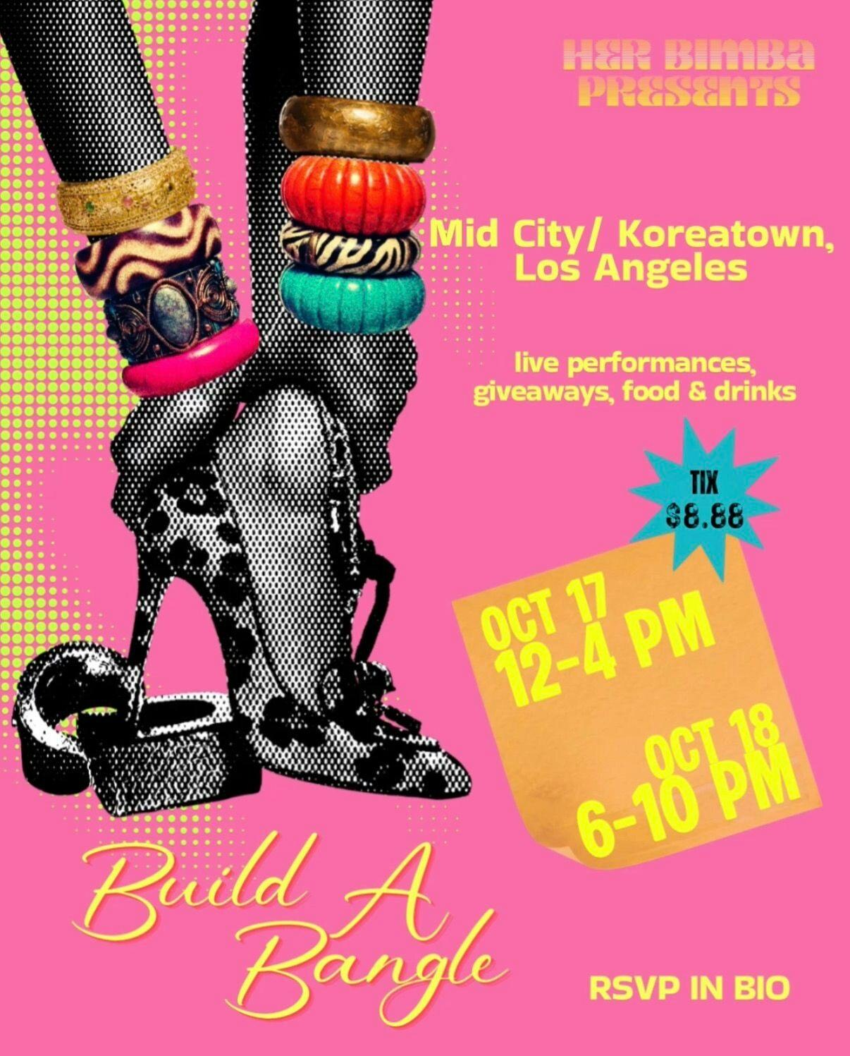 BUILD-A-BANGLE official event flyer