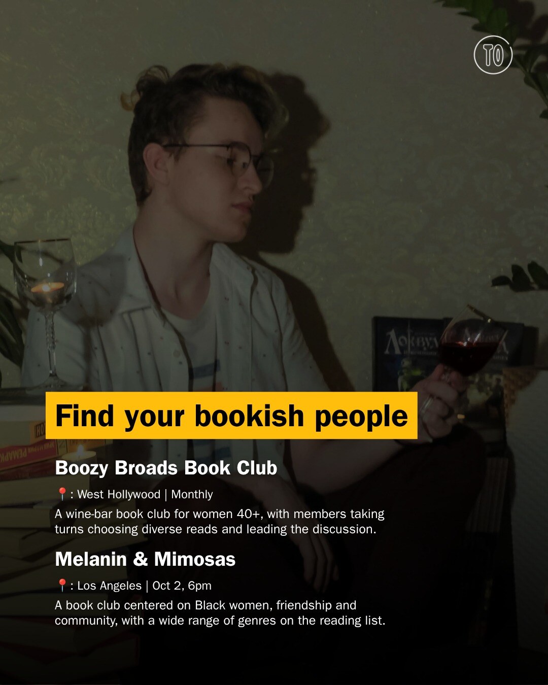 Time Out Los Angeles guide naming Boozy Broads Book Club in West Hollywood.