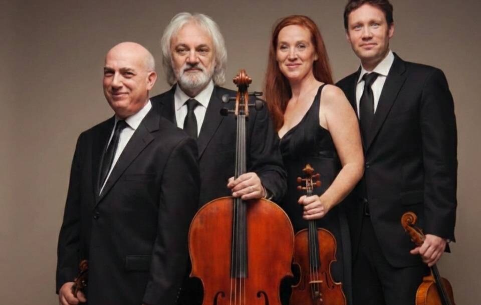 New Hollywood String Quartet performing